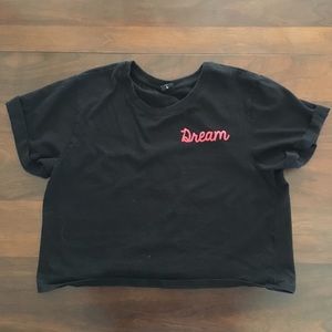 Dream/California Cropped Tee